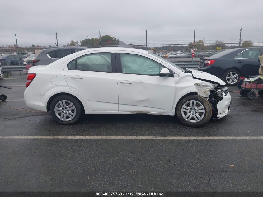 2017 Chevrolet Sonic Ls Auto VIN: 1G1JB5SH0H4163422 Lot: 40875760