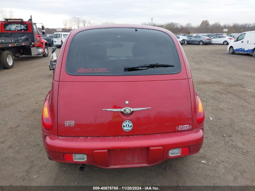 2004 Chrysler Pt Cruiser Limited VIN: 3C8FY68B34T315376 Lot: 40875765