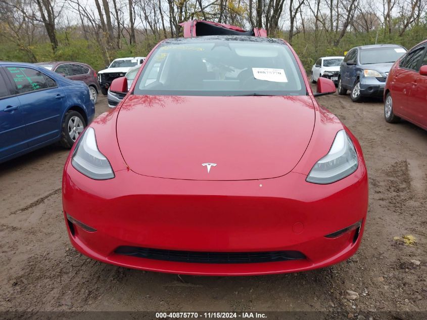 2023 Tesla Model Y Awd/Long Range Dual Motor All-Wheel Drive VIN: 7SAYGDEE7PF674249 Lot: 40875770