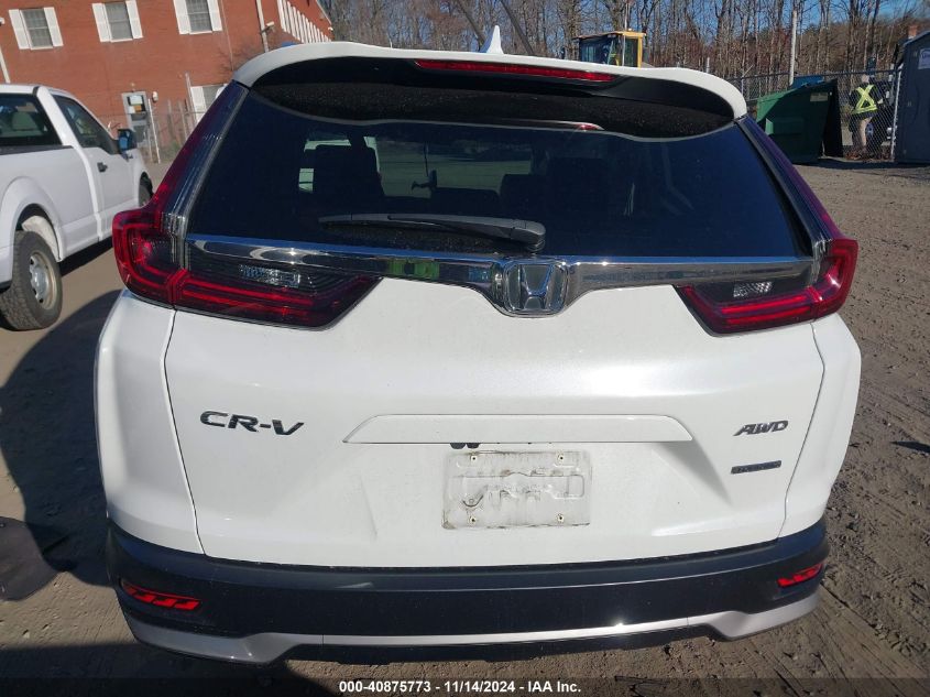 2022 Honda Cr-V Awd Touring VIN: 2HKRW2H92NH602400 Lot: 40875773