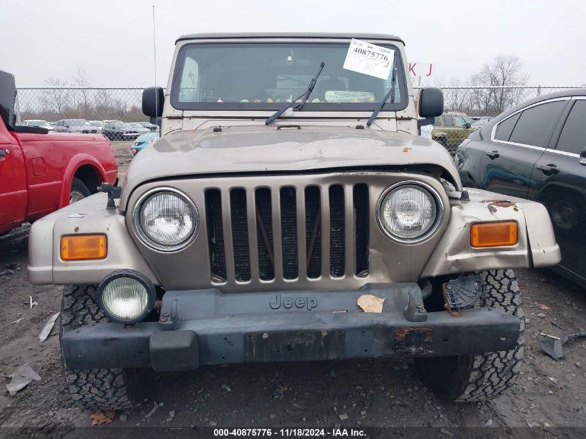 2003 Jeep Wrangler Sahara VIN: 1J4FA59S83P343234 Lot: 40875776