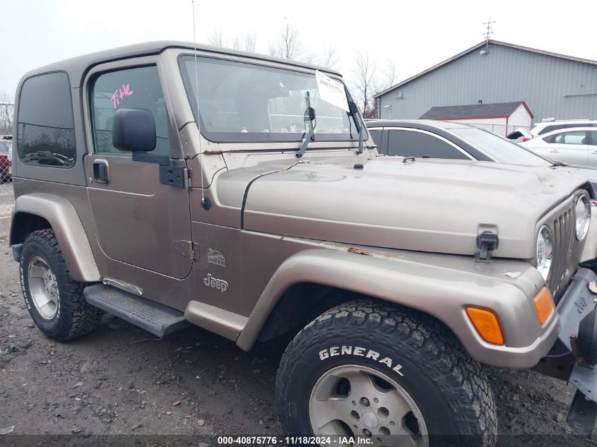 2003 Jeep Wrangler Sahara VIN: 1J4FA59S83P343234 Lot: 40875776