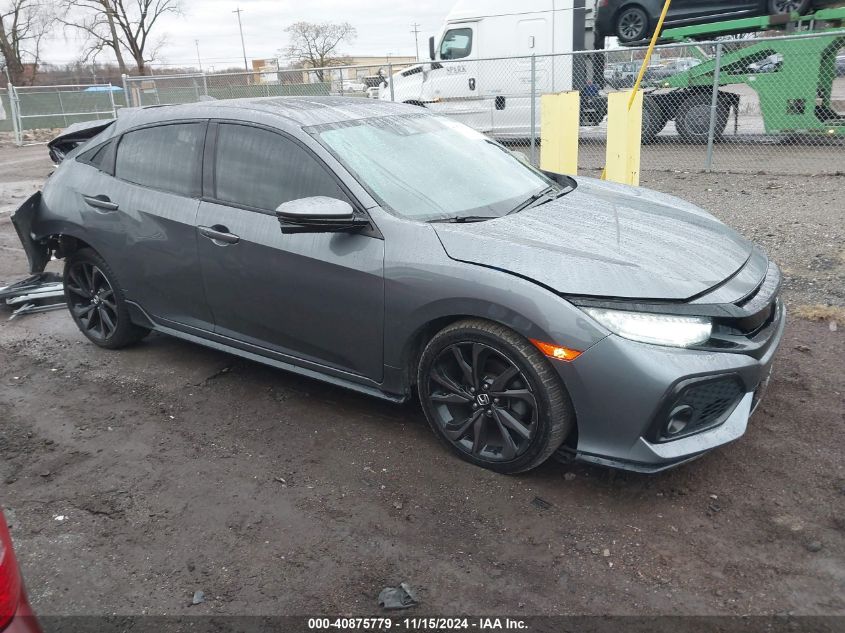 2018 Honda Civic Sport Touring VIN: SHHFK7H94JU237866 Lot: 40875779