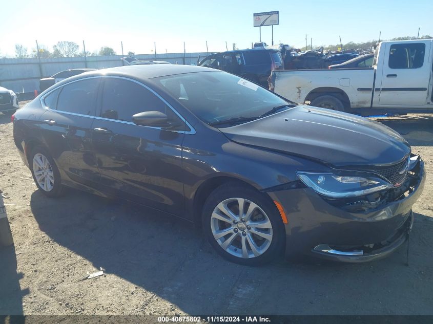 2016 Chrysler 200 Limited VIN: 1C3CCCAB0GN172780 Lot: 40875802