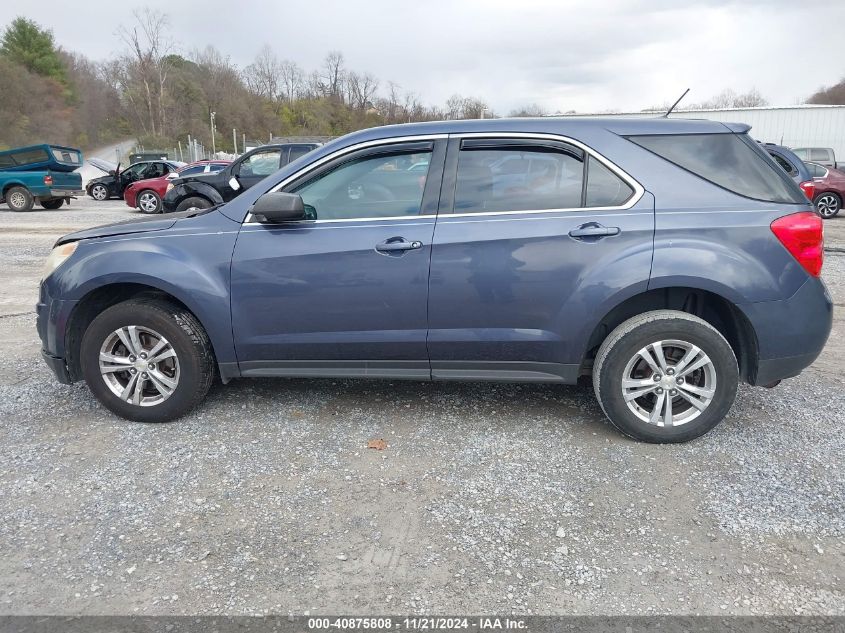 2013 Chevrolet Equinox Ls VIN: 2GNFLCEK1D6424398 Lot: 40875808