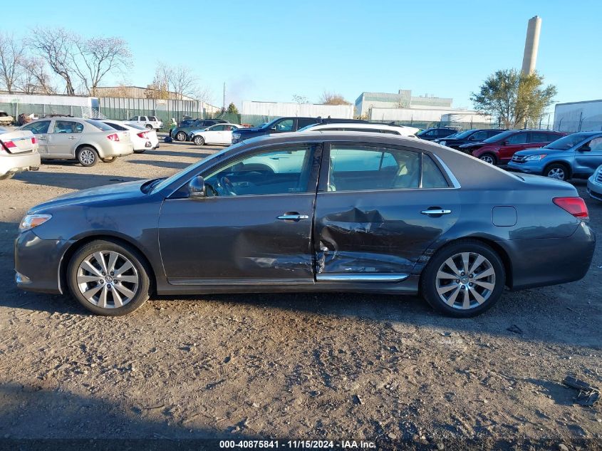 2011 Toyota Avalon Limited VIN: 4T1BK3DB5BU410137 Lot: 40875841