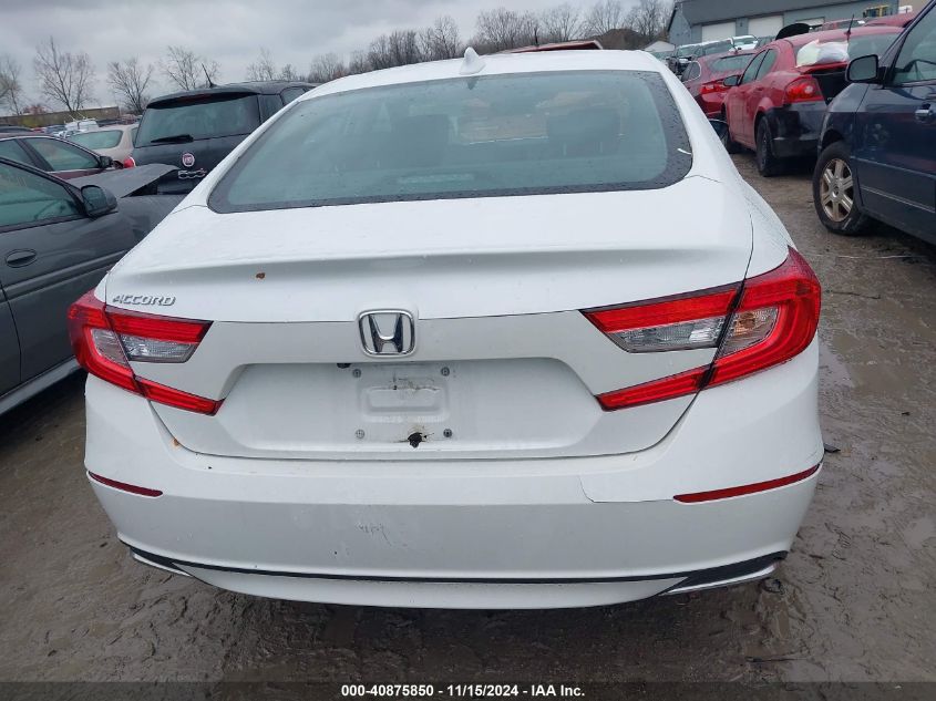 2018 Honda Accord Ex-L VIN: 1HGCV1F60JA105859 Lot: 40875850