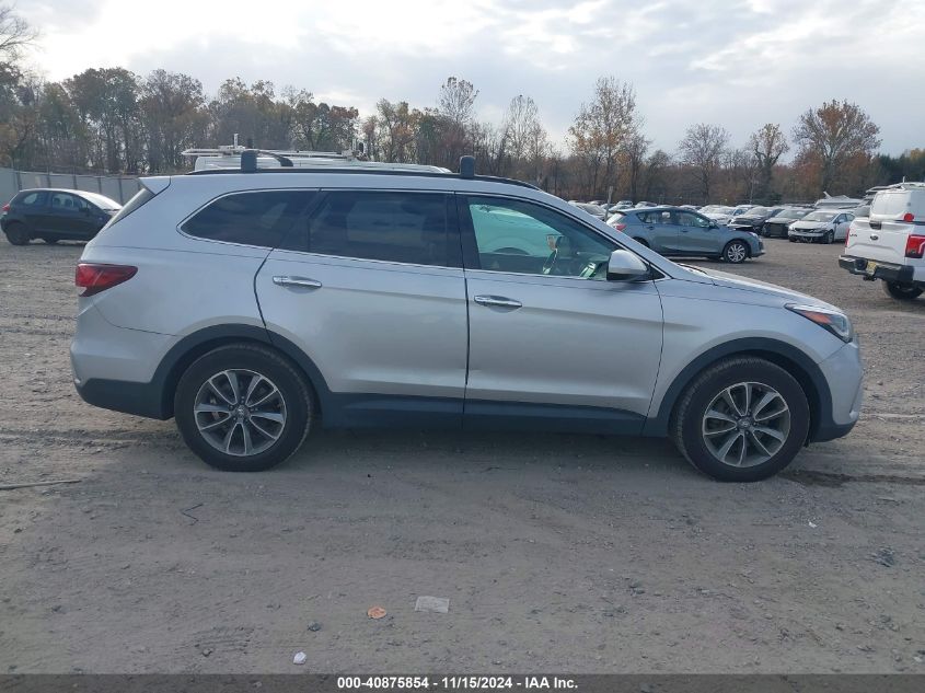 2017 Hyundai Santa Fe Se VIN: KM8SMDHF0HU209297 Lot: 40875854