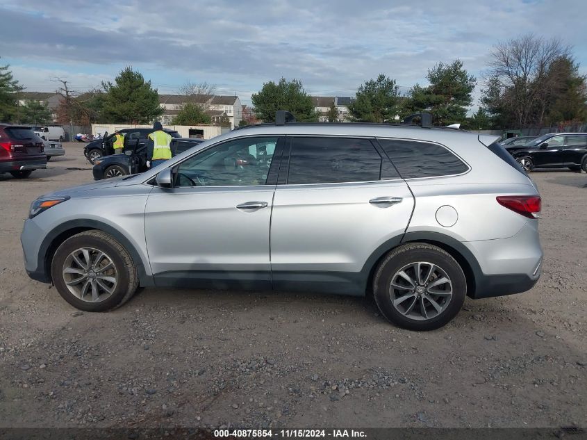 2017 Hyundai Santa Fe Se VIN: KM8SMDHF0HU209297 Lot: 40875854