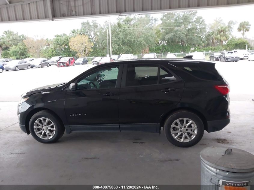 2020 Chevrolet Equinox Fwd Ls VIN: 2GNAXHEV5L6273876 Lot: 40875860