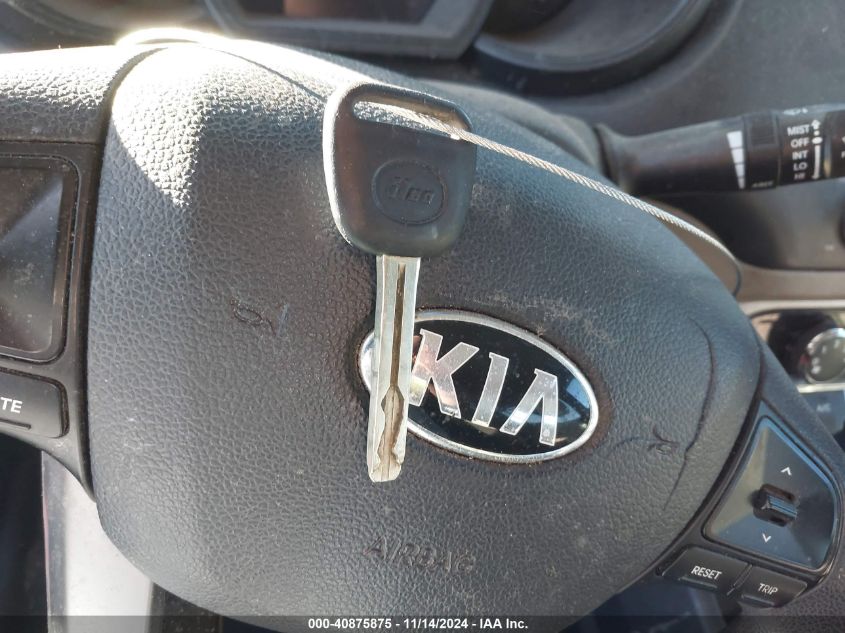 2013 Kia Rio Lx VIN: KNADM4A31D6280873 Lot: 40875875