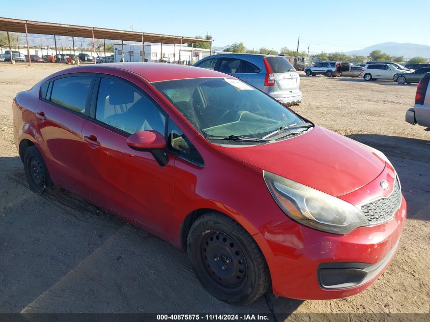 2013 KIA RIO VIN: KNADM4A31D6280873