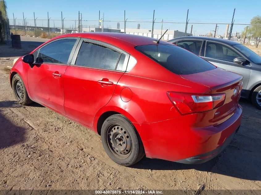 2013 KIA RIO VIN: KNADM4A31D6280873