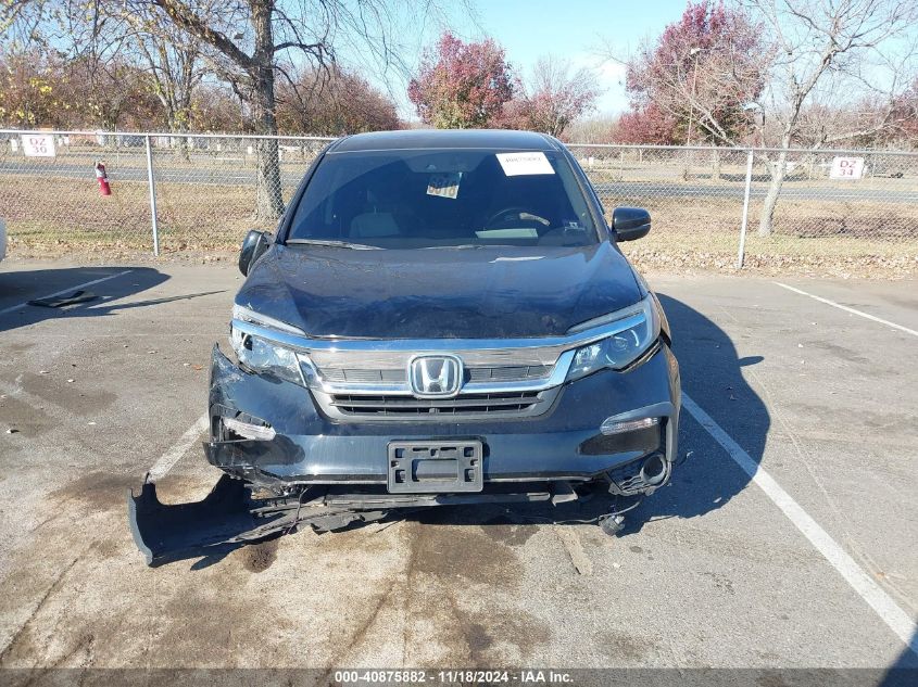 2019 Honda Pilot Ex VIN: 5FNYF6H30KB046399 Lot: 40875882