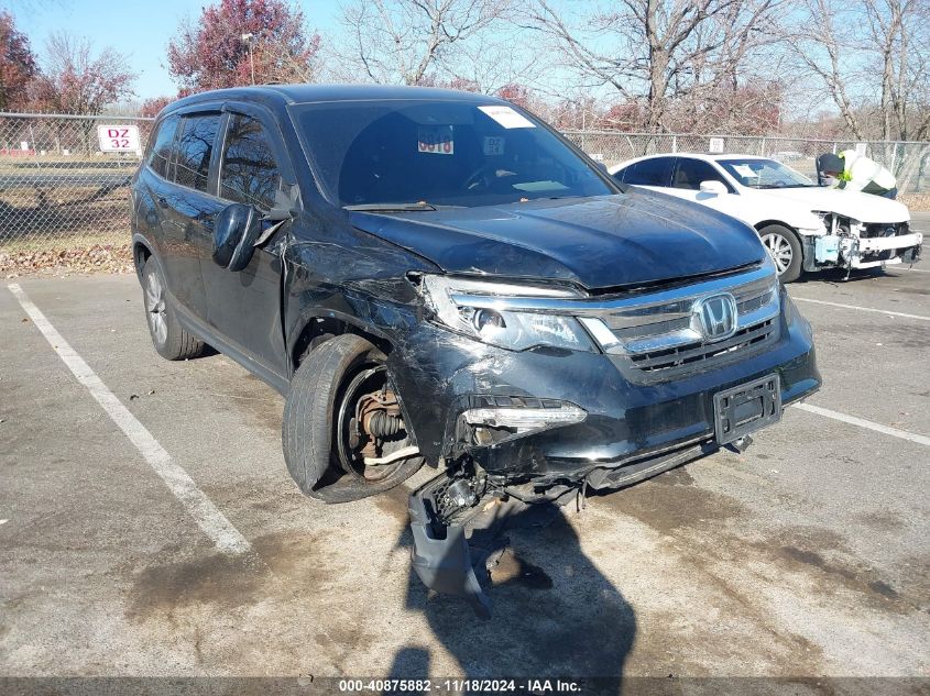 2019 Honda Pilot Ex VIN: 5FNYF6H30KB046399 Lot: 40875882