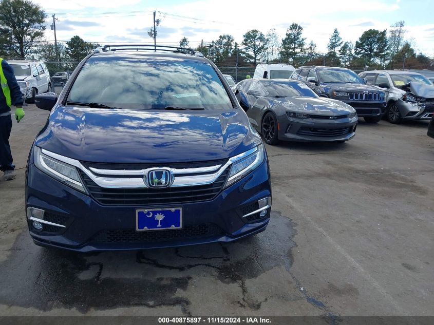 2020 Honda Odyssey Elite VIN: 5FNRL6H91LB033518 Lot: 40875897