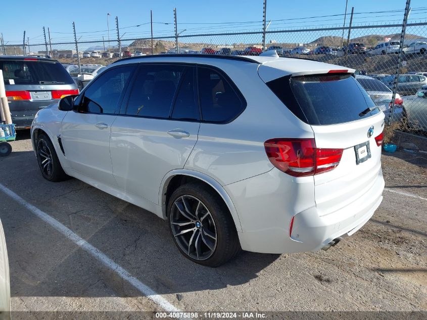 2016 BMW X5 M VIN: 5YMKT6C52G0R79080 Lot: 40875898