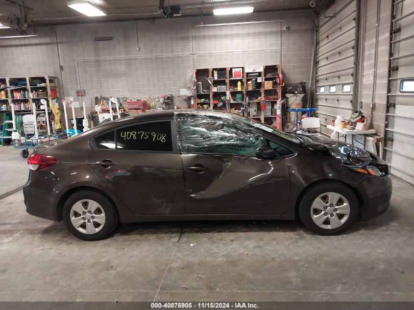 2018 Kia Forte Lx VIN: 3KPFK4A7XJE180796 Lot: 40875905