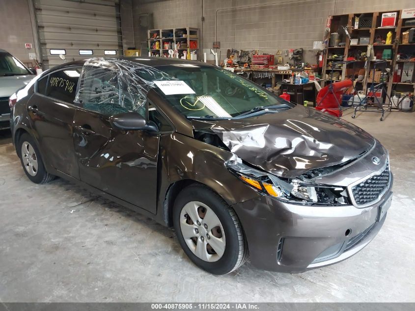 2018 KIA FORTE VIN: 3KPFK4A7XJE180796