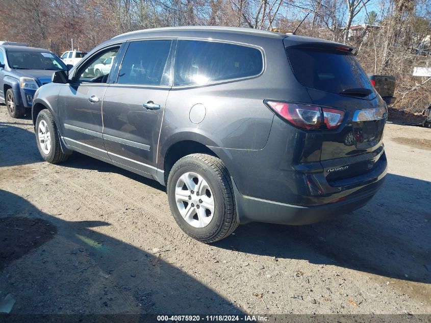 VIN 1GNKRFED1EJ366460 2014 Chevrolet Traverse, LS no.3