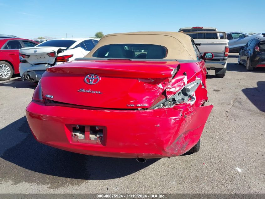 2006 Toyota Camry Solara Sle VIN: 4T1FA38P16U106528 Lot: 40875924