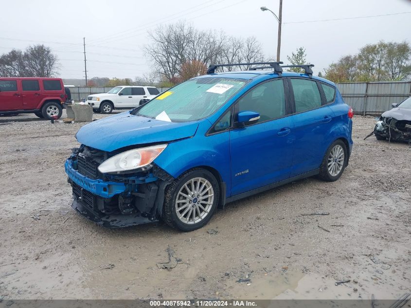 2013 Ford C-Max Hybrid Se VIN: 1FADP5AU7DL518337 Lot: 40875942