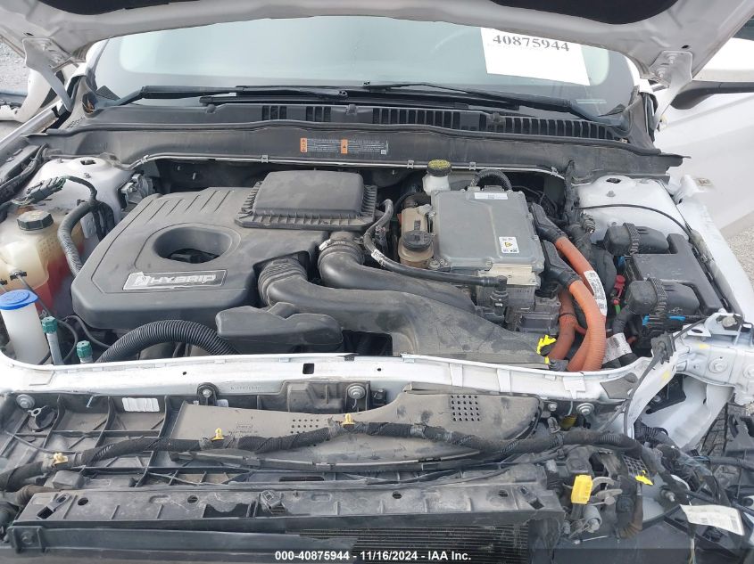 VIN 3FA6P0LU0HR264244 2017 FORD FUSION HYBRID SE