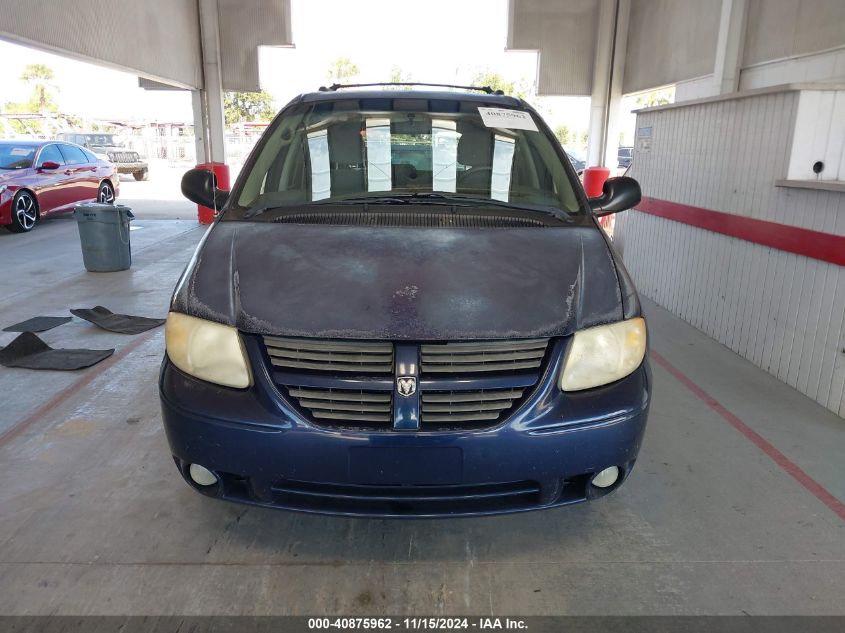 2006 Dodge Grand Caravan Sxt VIN: 2D4GP44L46R607381 Lot: 40875962