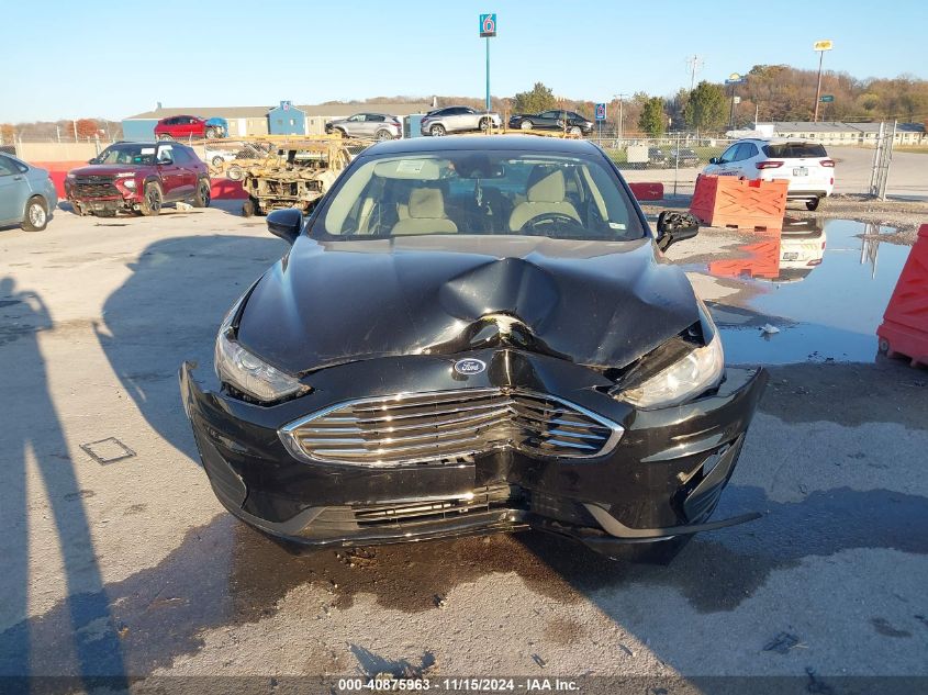 VIN 3FA6P0LUXKR222672 2019 FORD FUSION HYBRID no.12