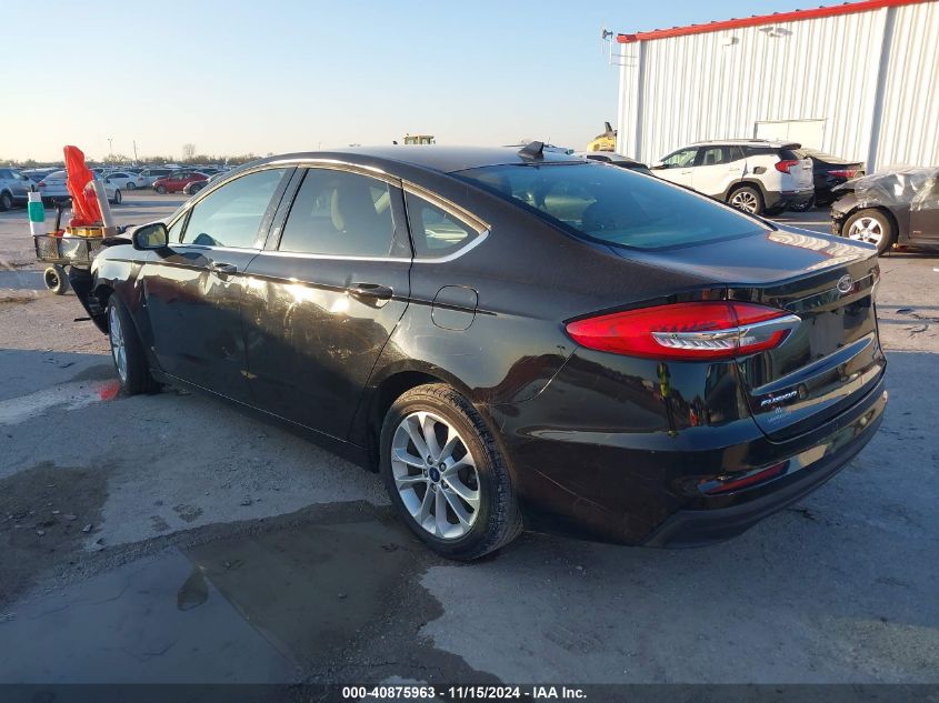 VIN 3FA6P0LUXKR222672 2019 FORD FUSION HYBRID no.3