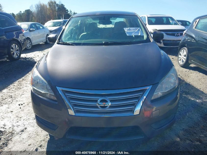 2013 Nissan Sentra Sv VIN: 3N1AB7AP2DL703341 Lot: 40875968