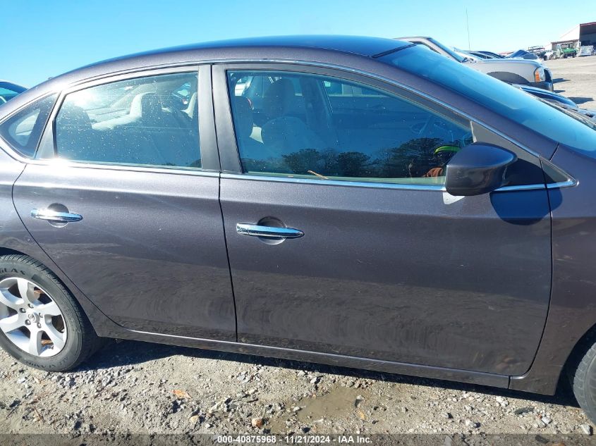 2013 Nissan Sentra Sv VIN: 3N1AB7AP2DL703341 Lot: 40875968