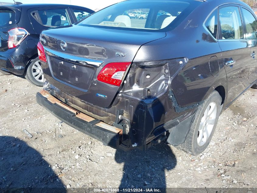 2013 Nissan Sentra Sv VIN: 3N1AB7AP2DL703341 Lot: 40875968