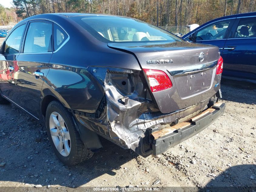 2013 Nissan Sentra Sv VIN: 3N1AB7AP2DL703341 Lot: 40875968