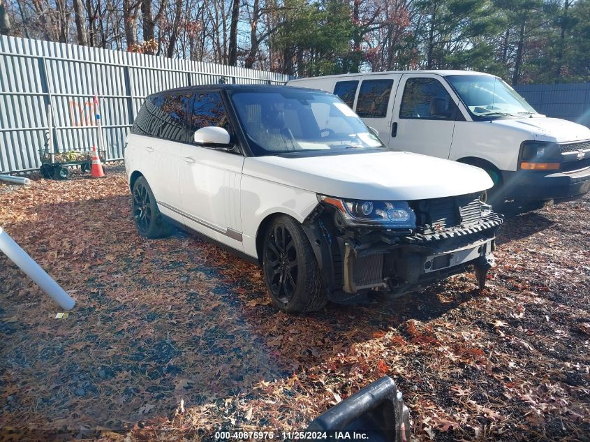 VIN SALGS2PF5GA316568 2016 Land Rover Range Rover,... no.1