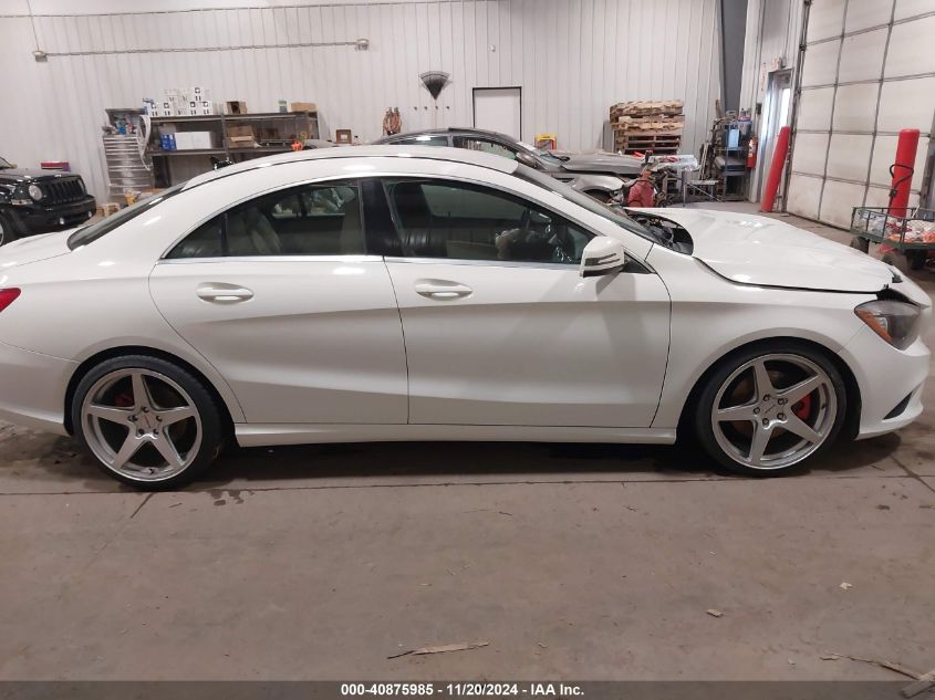2016 MERCEDES-BENZ CLA 250 VIN: WDDSJ4GB8GN350418