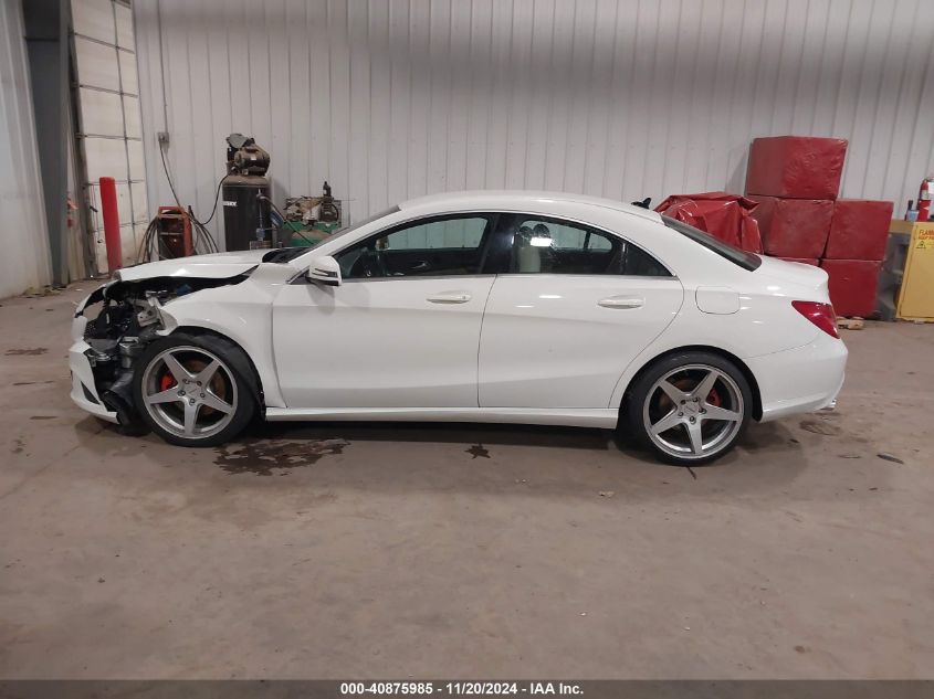 2016 MERCEDES-BENZ CLA 250 VIN: WDDSJ4GB8GN350418