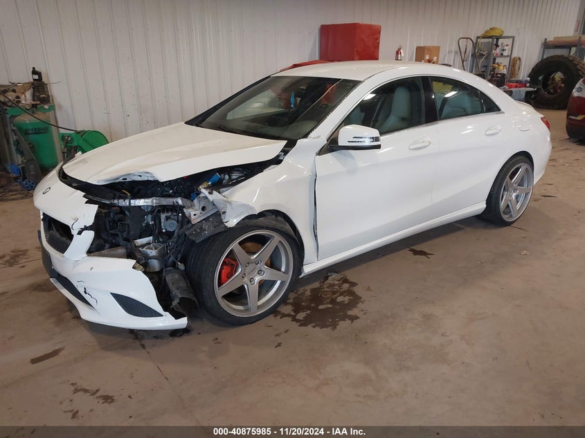 2016 MERCEDES-BENZ CLA 250 VIN: WDDSJ4GB8GN350418