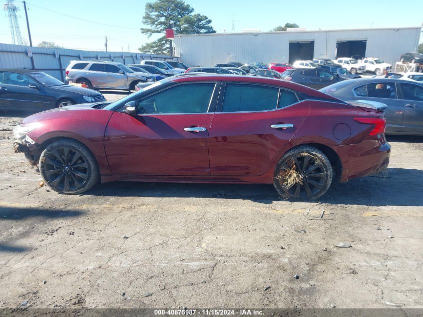 2017 Nissan Maxima 3.5 Sr VIN: 1N4AA6AP4HC417279 Lot: 40875987