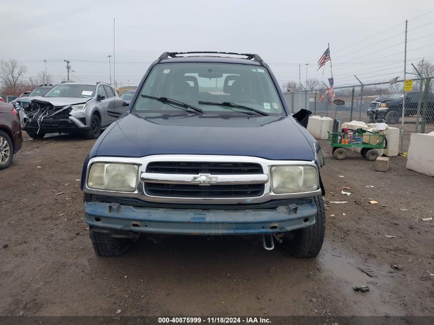 2002 Chevrolet Tracker Hard Top Lt VIN: 2CNBE634826906026 Lot: 40875999