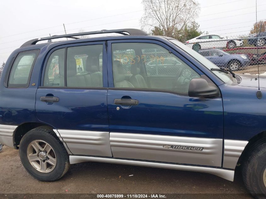 2002 Chevrolet Tracker Hard Top Lt VIN: 2CNBE634826906026 Lot: 40875999