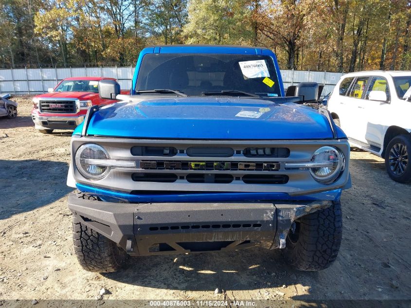 2022 Ford Bronco Big Bend VIN: 1FMDE5BH6NLB14427 Lot: 40876003