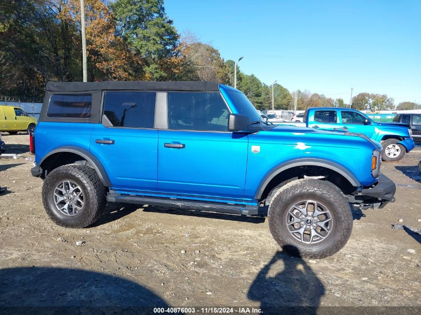 2022 Ford Bronco Big Bend VIN: 1FMDE5BH6NLB14427 Lot: 40876003