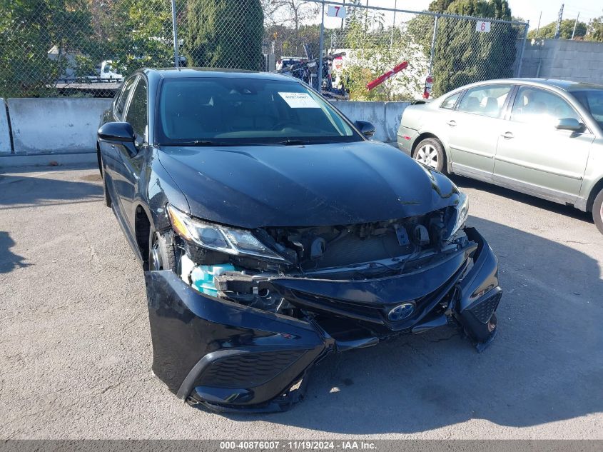 2021 Toyota Camry Se Hybrid VIN: 4T1G31AKXMU568813 Lot: 40876007