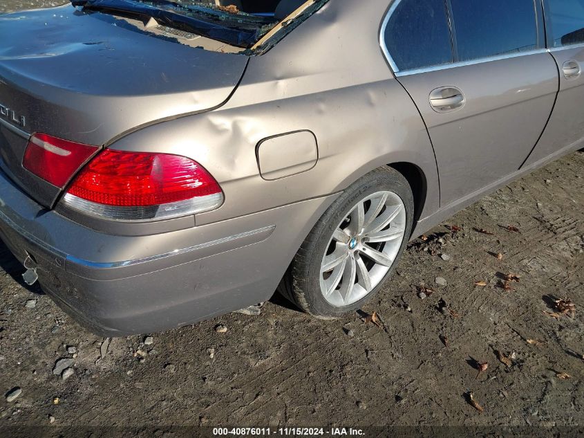 2007 BMW 750Li VIN: WBAHN835X7DT73802 Lot: 40876011