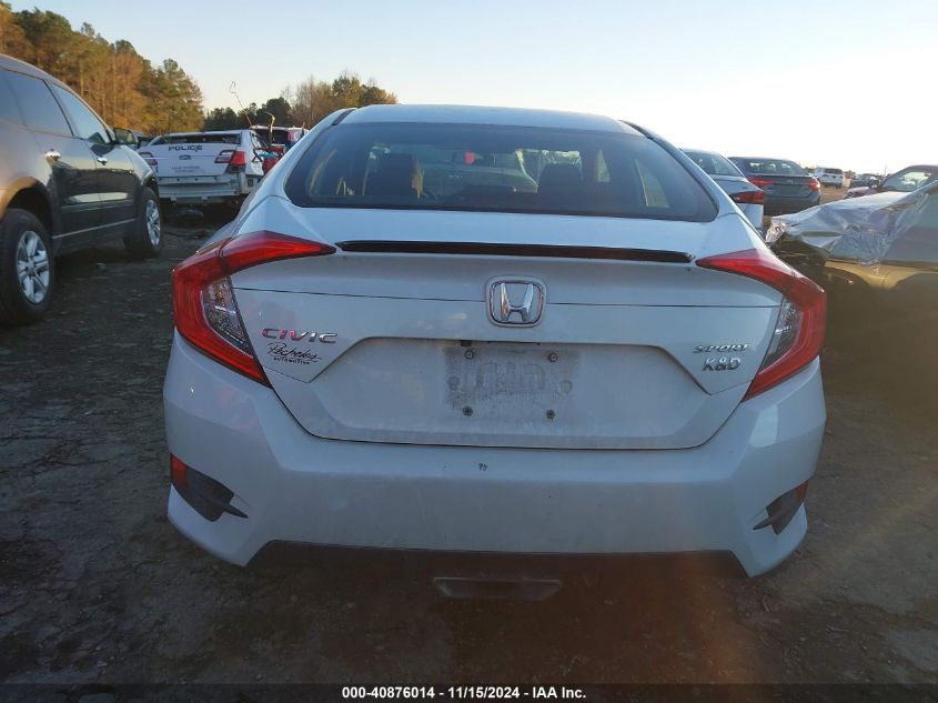 2021 Honda Civic Sport VIN: 2HGFC2F87MH501058 Lot: 40876014