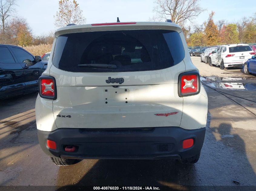 2016 Jeep Renegade Trailhawk VIN: ZACCJBCT6GPC87246 Lot: 40876020