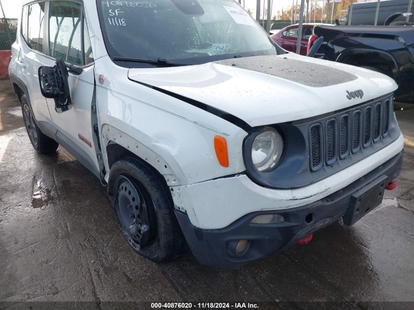 2016 Jeep Renegade Trailhawk VIN: ZACCJBCT6GPC87246 Lot: 40876020