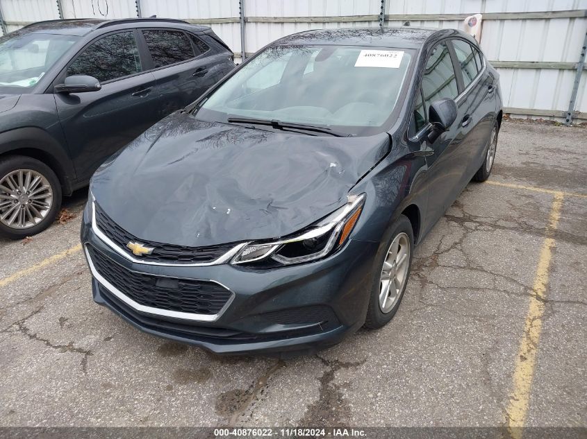 2018 Chevrolet Cruze Lt Auto VIN: 3G1BE6SMXJS638398 Lot: 40876022