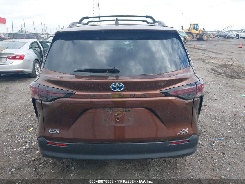 2023 Toyota Sienna Xle VIN: 5TDJRKEC1PS150893 Lot: 40876039